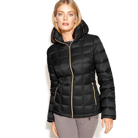 michael michael kors keaton quilted|michael kors lightweight puffer coats.